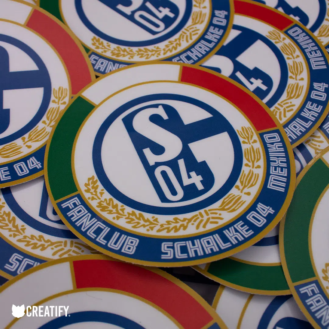 stickers club de fans schalke 04