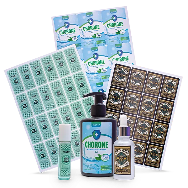 Etiquetas personalizadas para productos