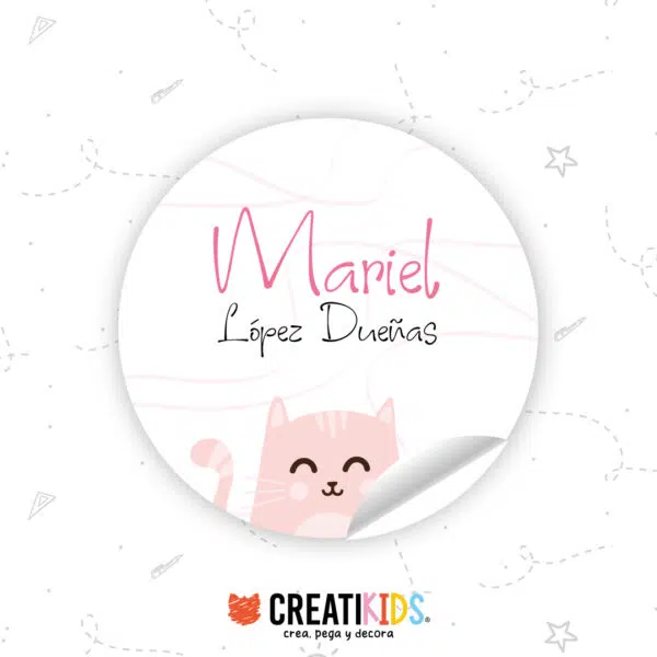 Etiquetas Personalizadas Hi Kitty