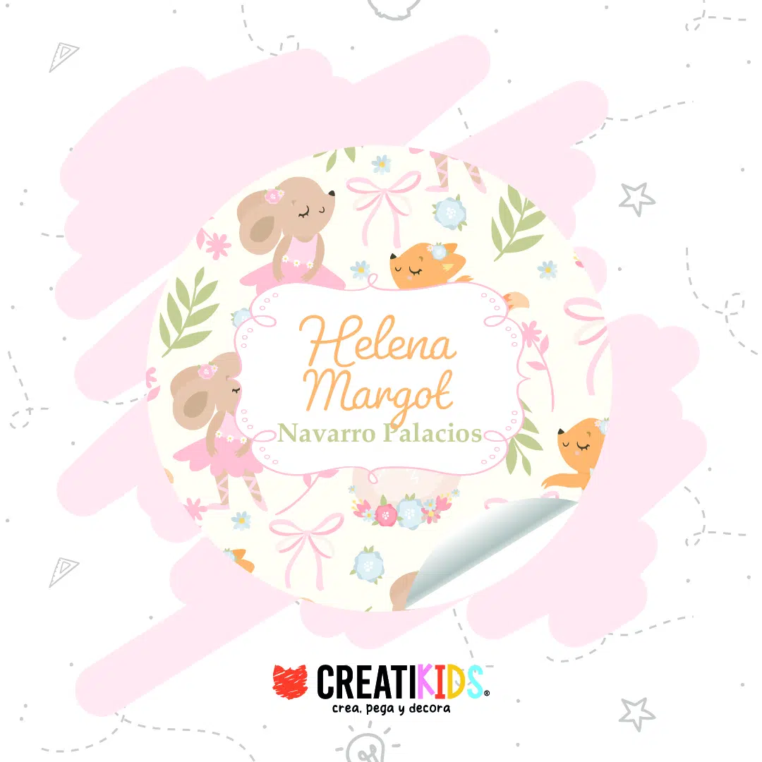 Etiquetas Personalizadas Ballerina